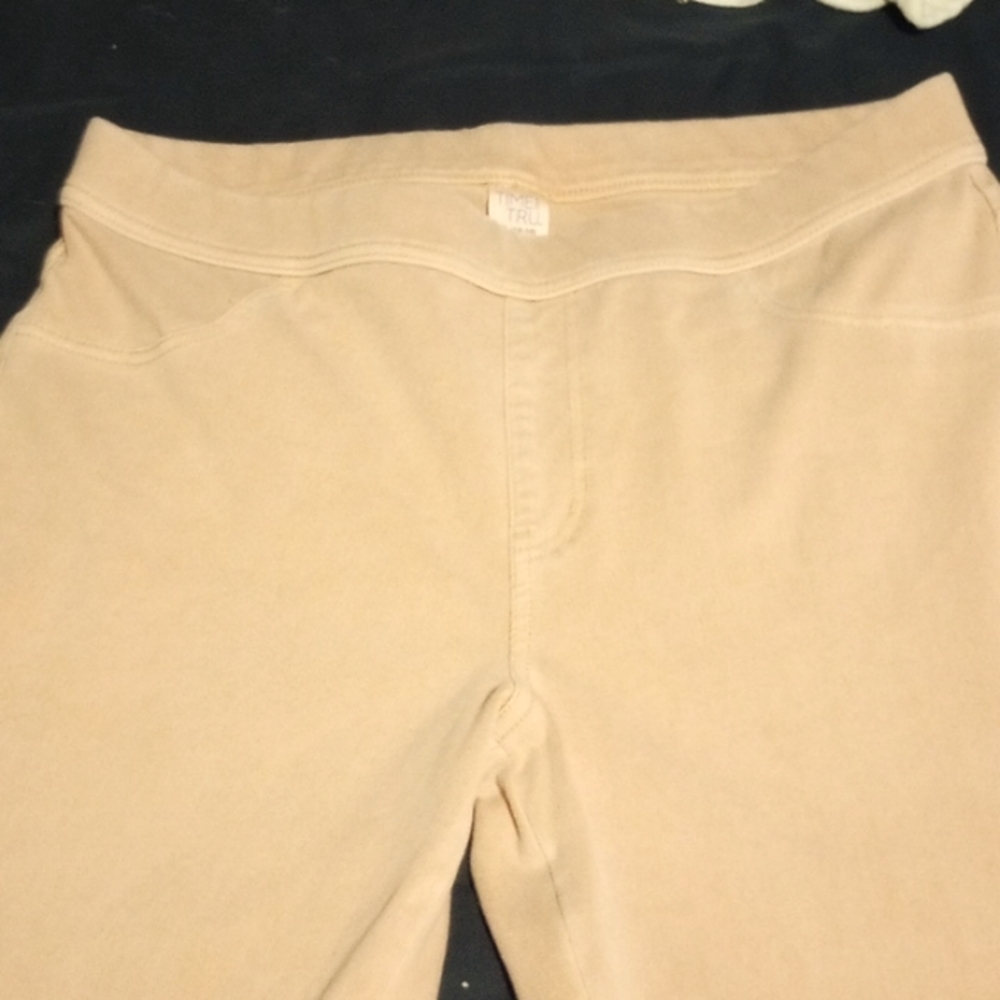 Salmon pink jeggings time and Tru 16-18